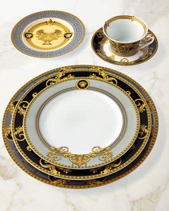 versace crystal stemware|Versace italian table sets.